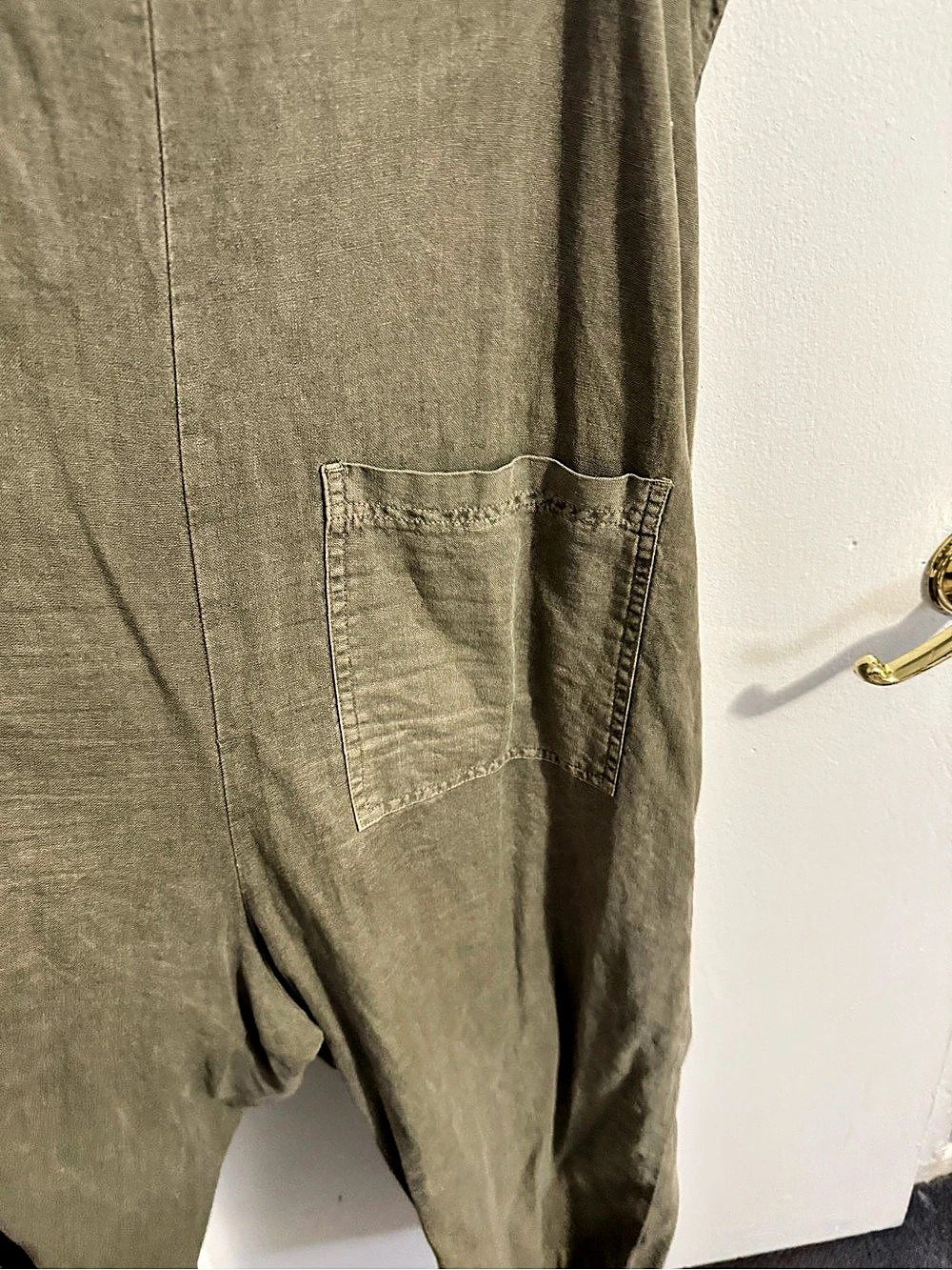 Universal Thread Utility Overalls Green Small - Picture 5 of 5